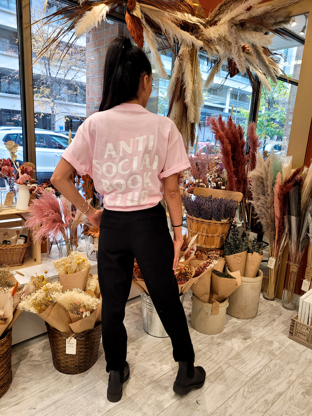 Anti Social Book Club Tshirt