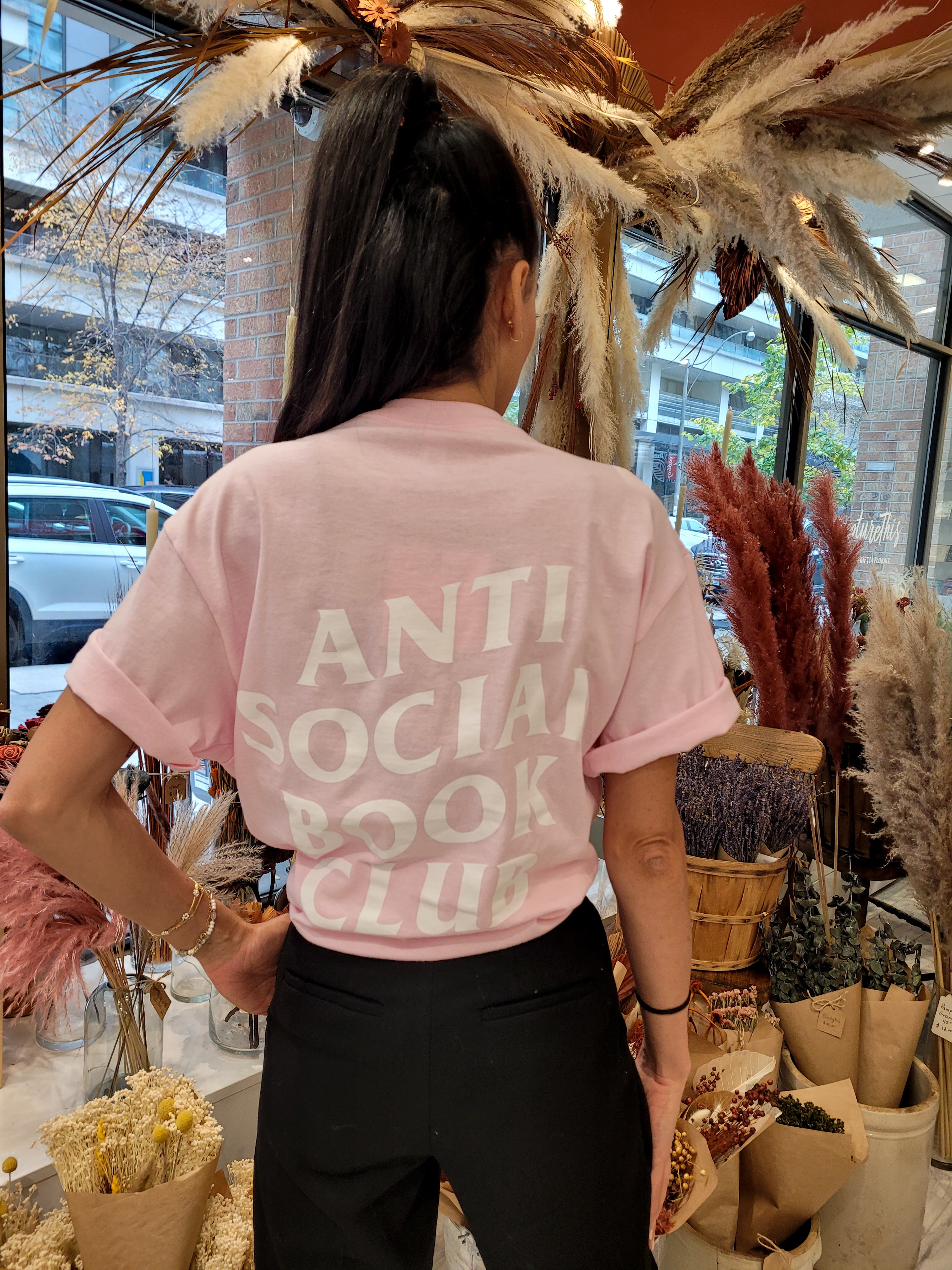 Anti Social Book Club Tshirt