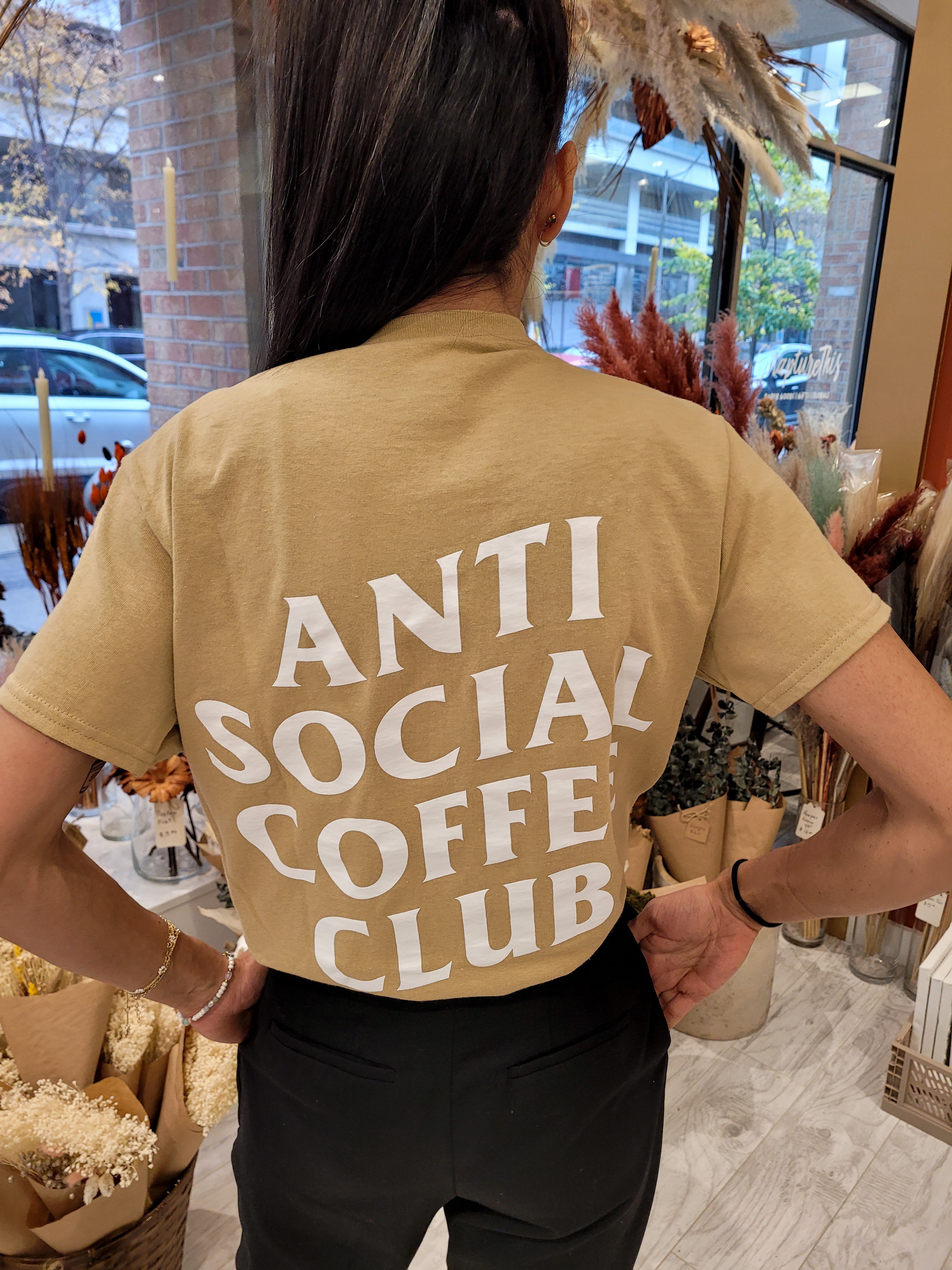 Anti Social Coffee Club Tshirt