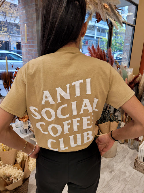 Anti Social Coffee Club Tshirt
