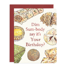 Load image into Gallery viewer, Dim Sum Birthday Card
