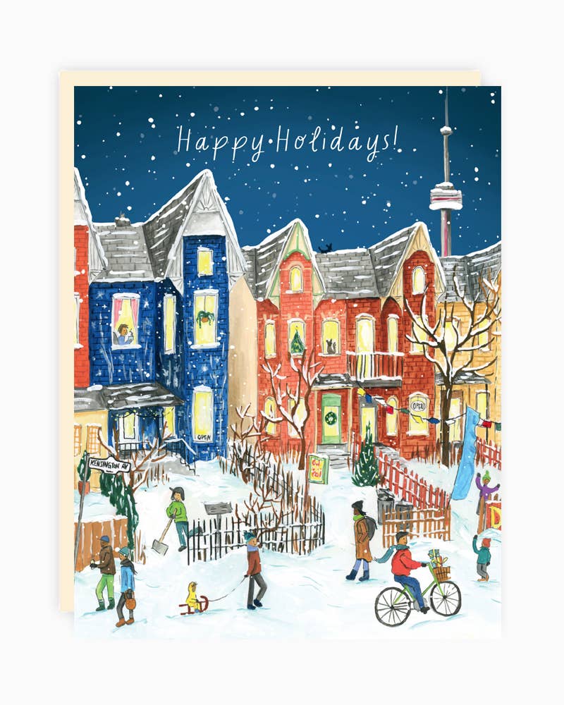 Toronto Kensington Market Holiday Card