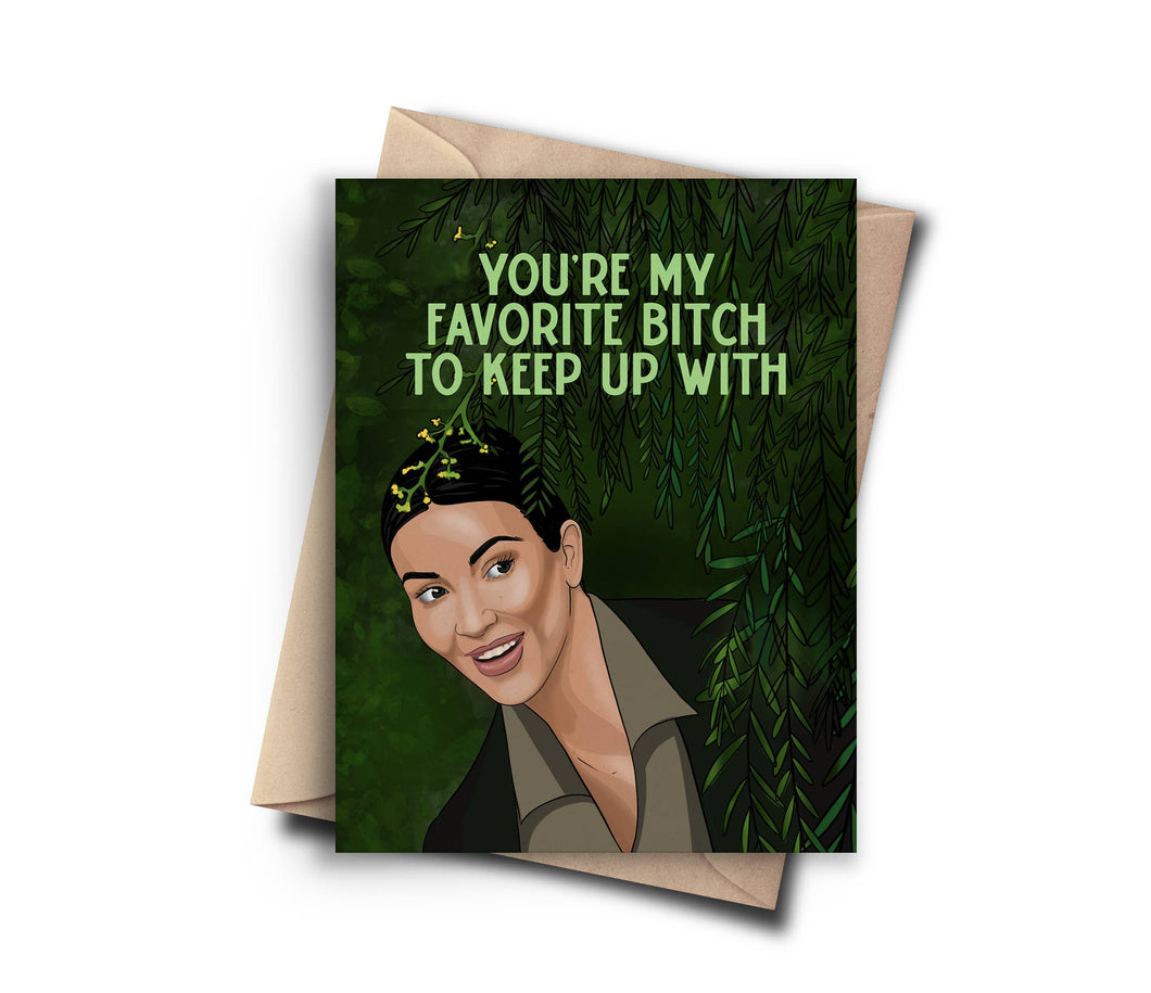 Kim Kardashian Funny Valentines Day - Sweary Galentine Card