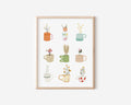COFFEE CUP x FLOWER PRINT