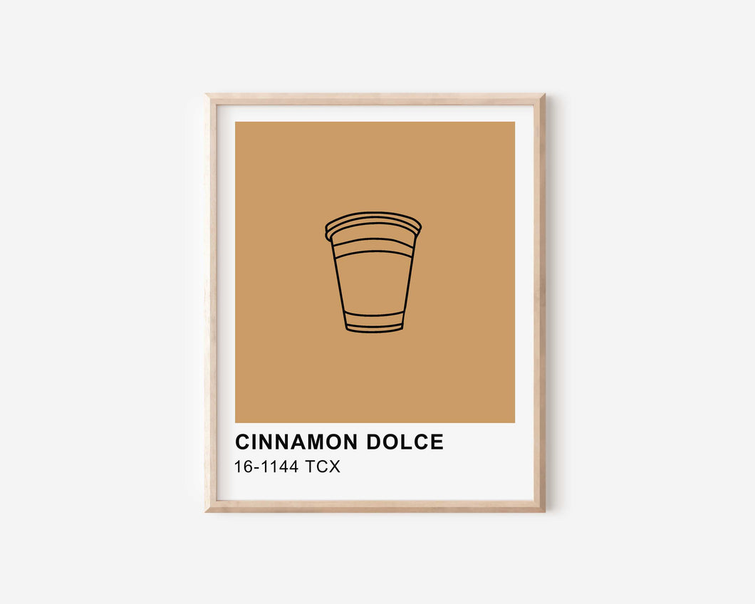 Cinnamon Dolce Print