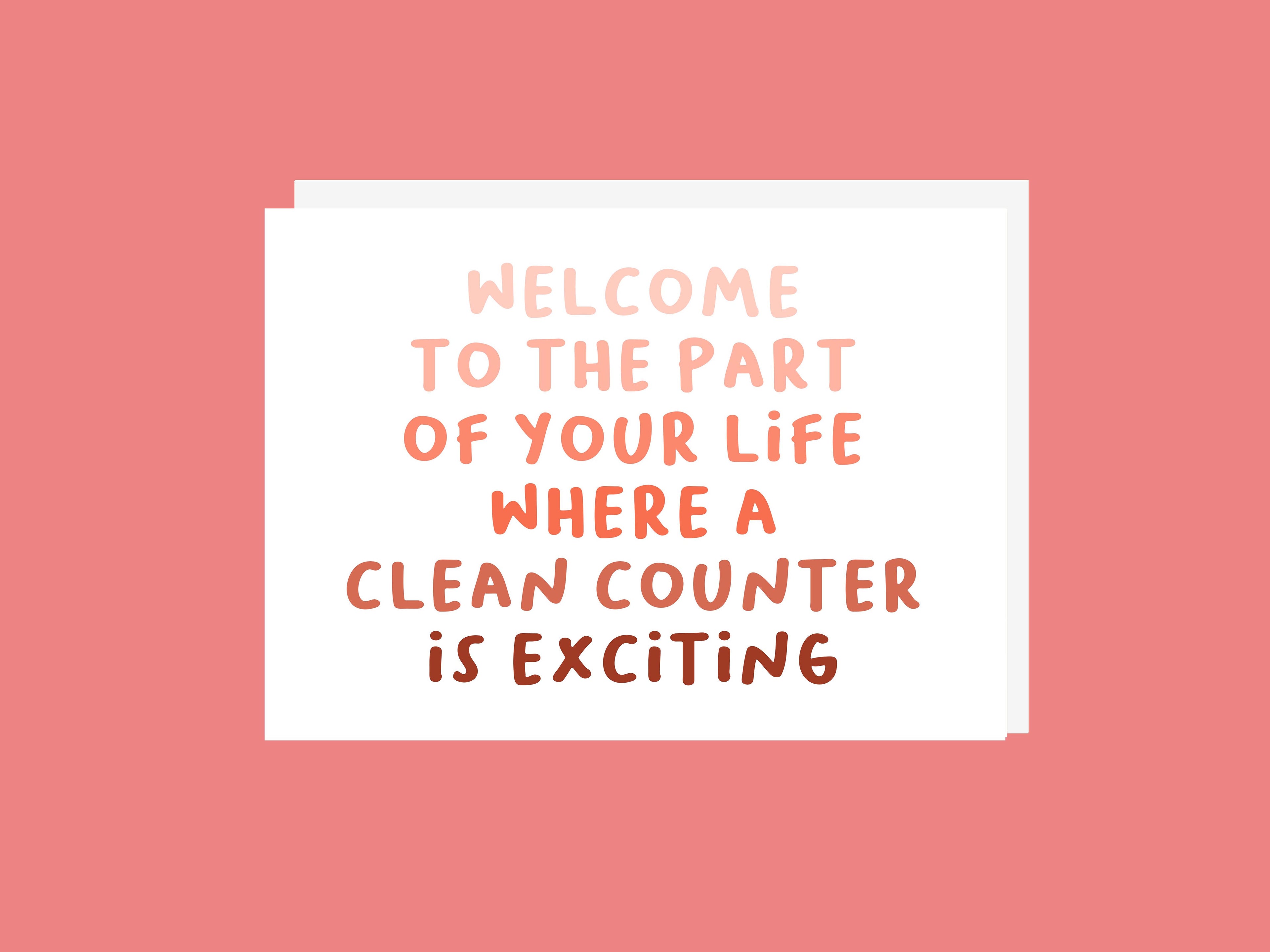 Counter - Greeting Card