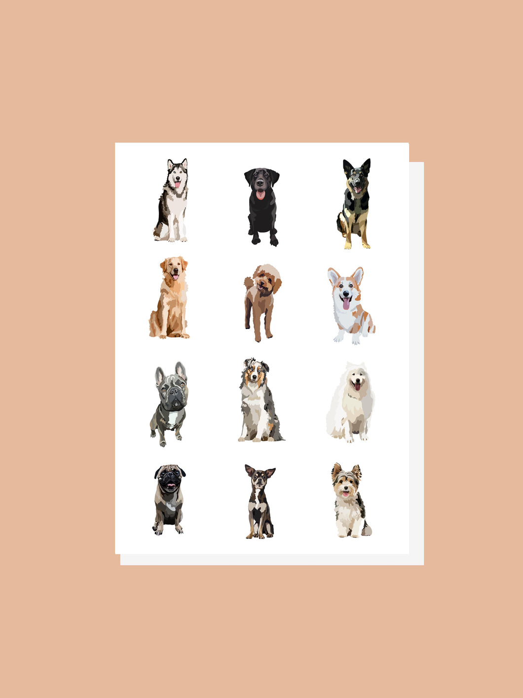Dog - Greeting Card