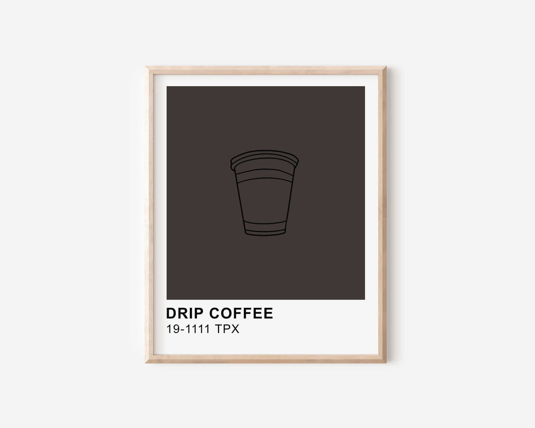 Drip Coffee Print
