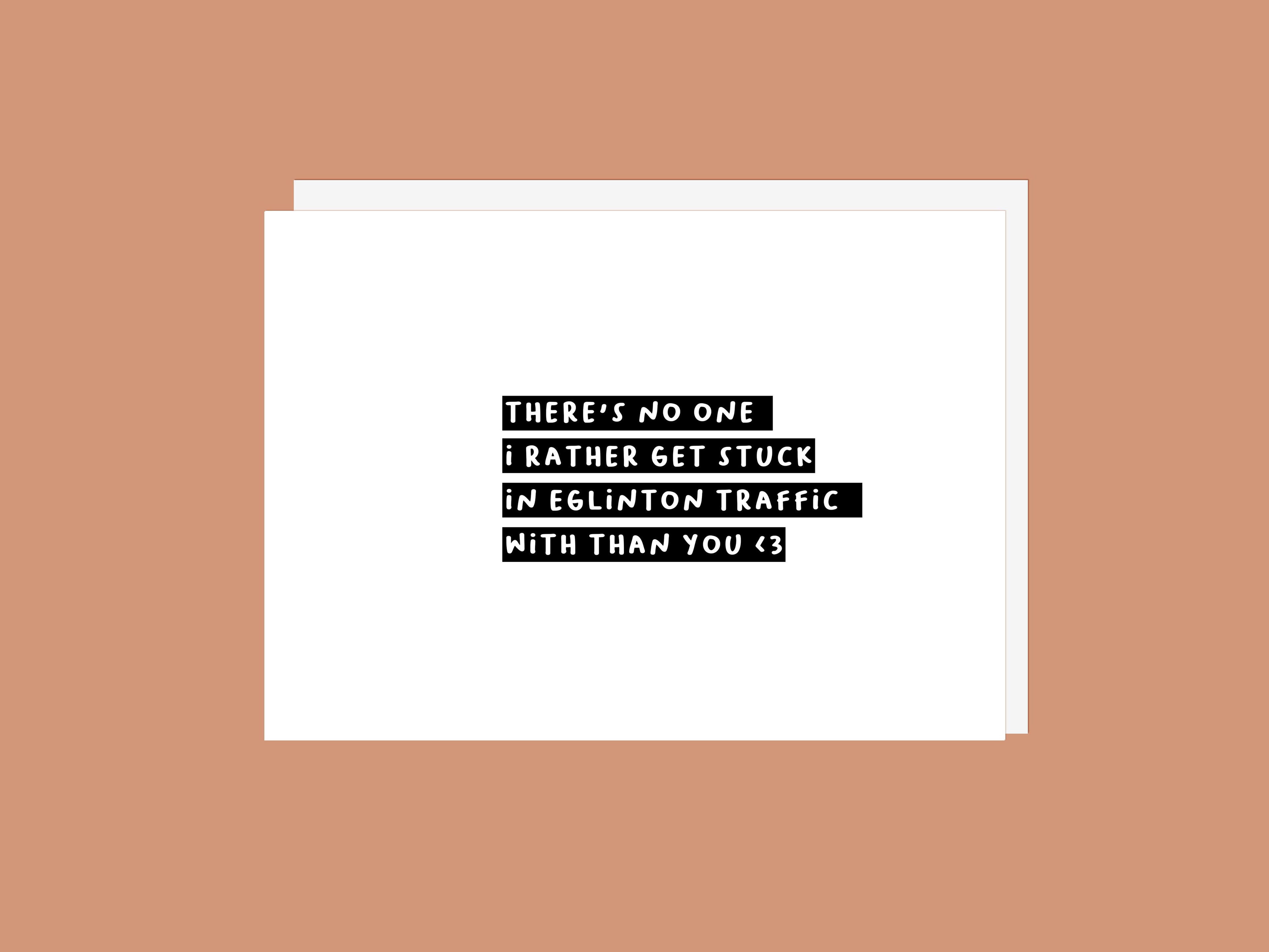Eglinton - Greeting Card