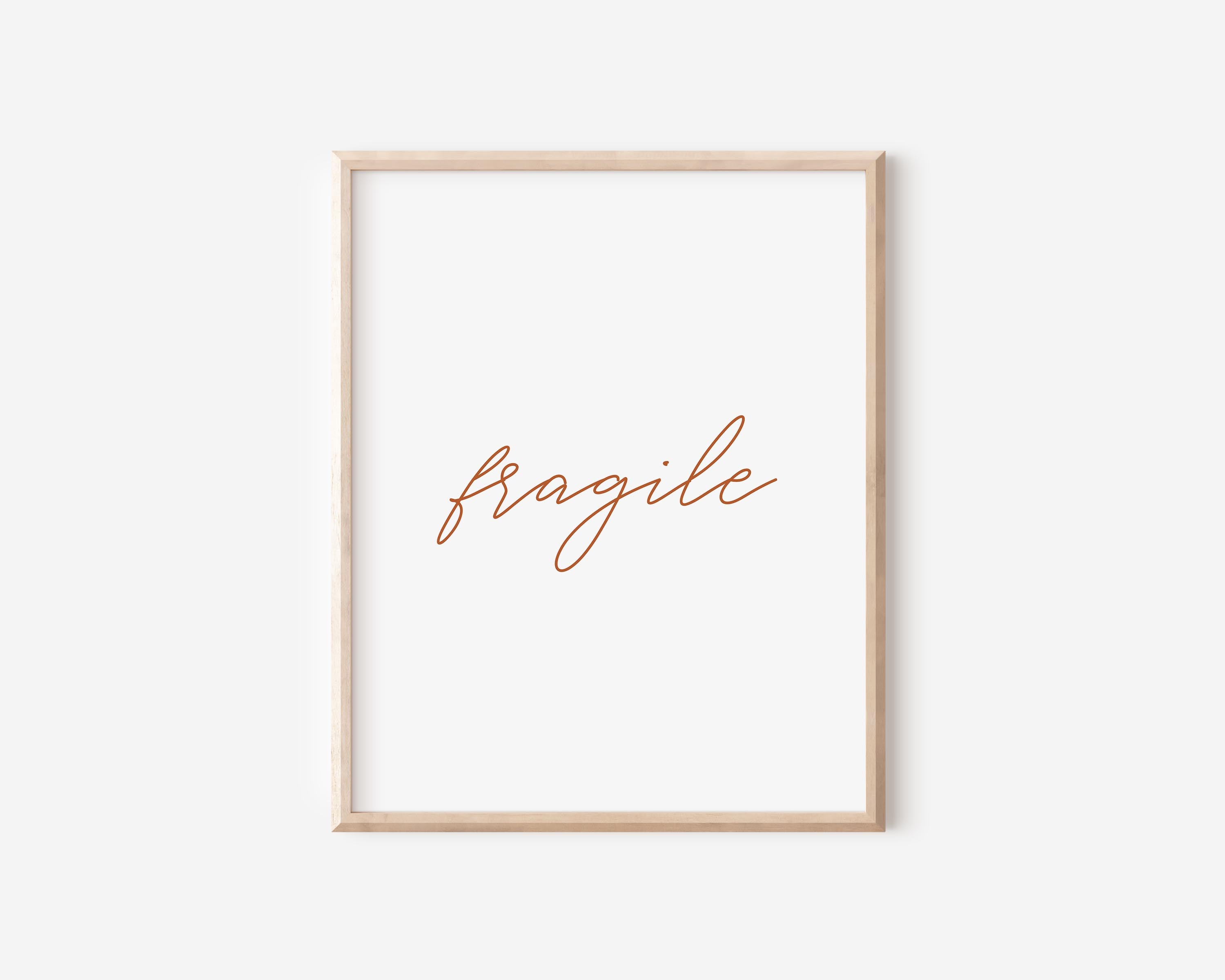 Fragile Print
