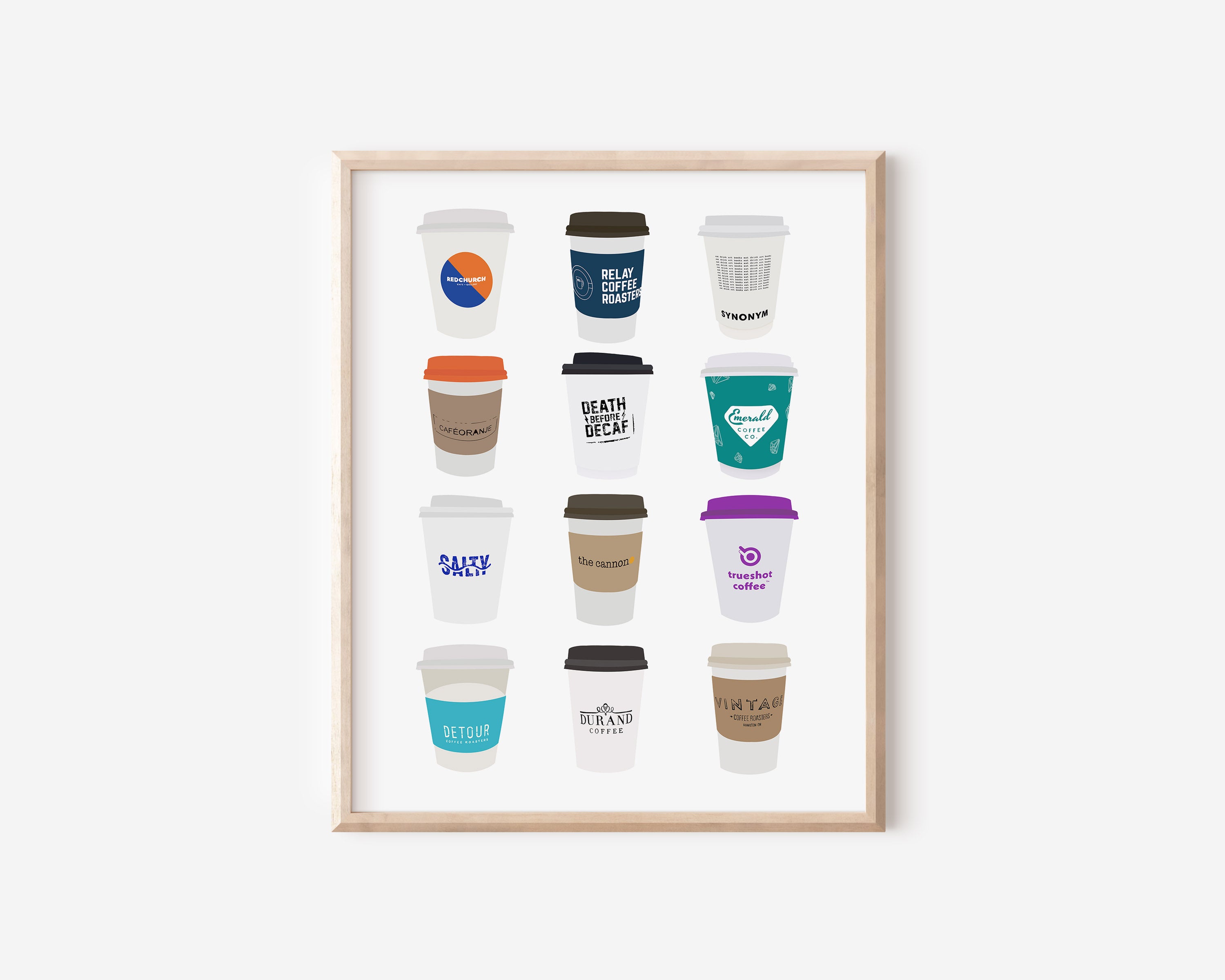 Hamilton Cafe Print