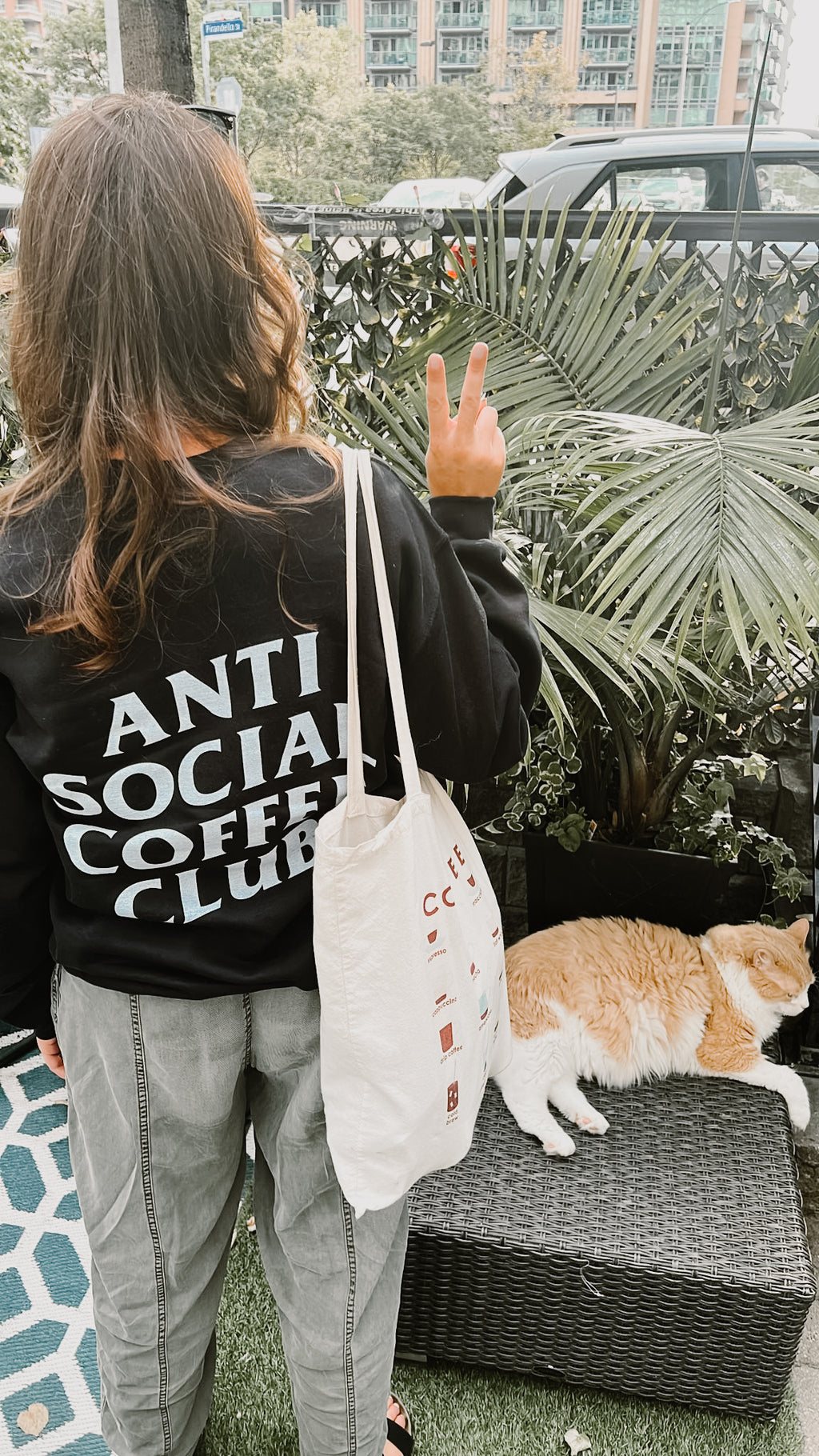Anti Social Coffee Club Crewneck