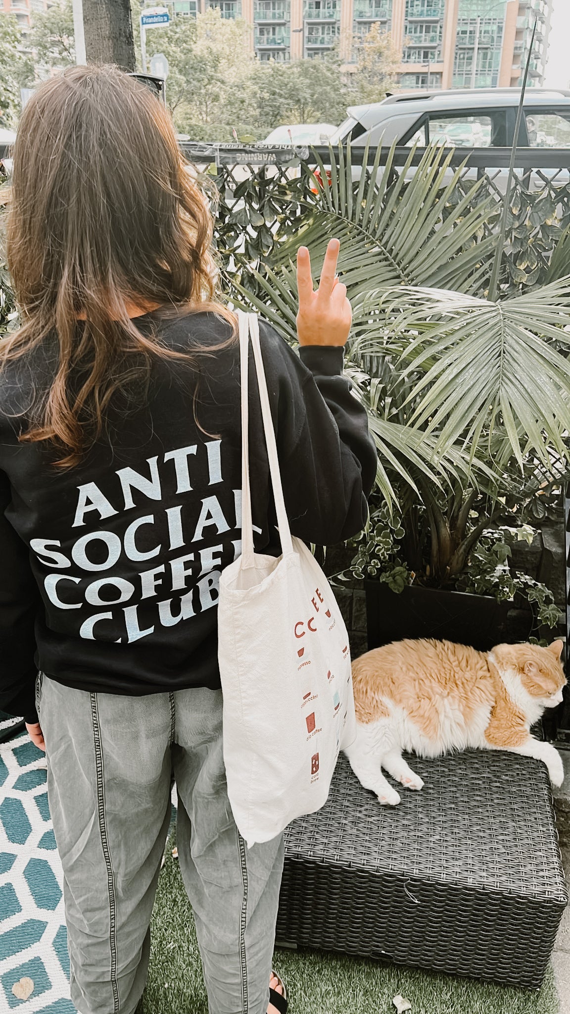 Anti Social Coffee Club Crewneck