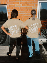 Load image into Gallery viewer, Anti Social Coffee Club Tshirt
