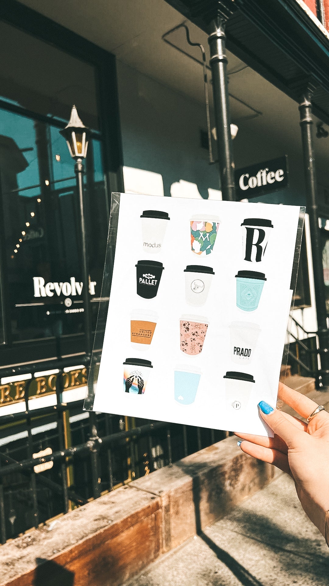 Vancouver Coffee Shop Print V1