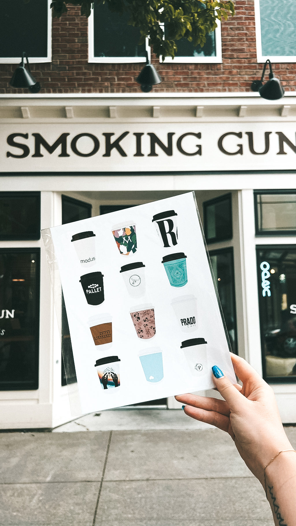 Vancouver Coffee Shop Print V1