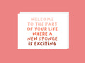 Sponge - Greeting Card