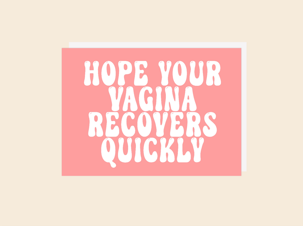 Vagina Card - Greeting Card