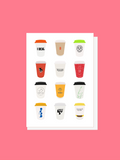 Toronto Coffee Shop V3 - Greeting Card