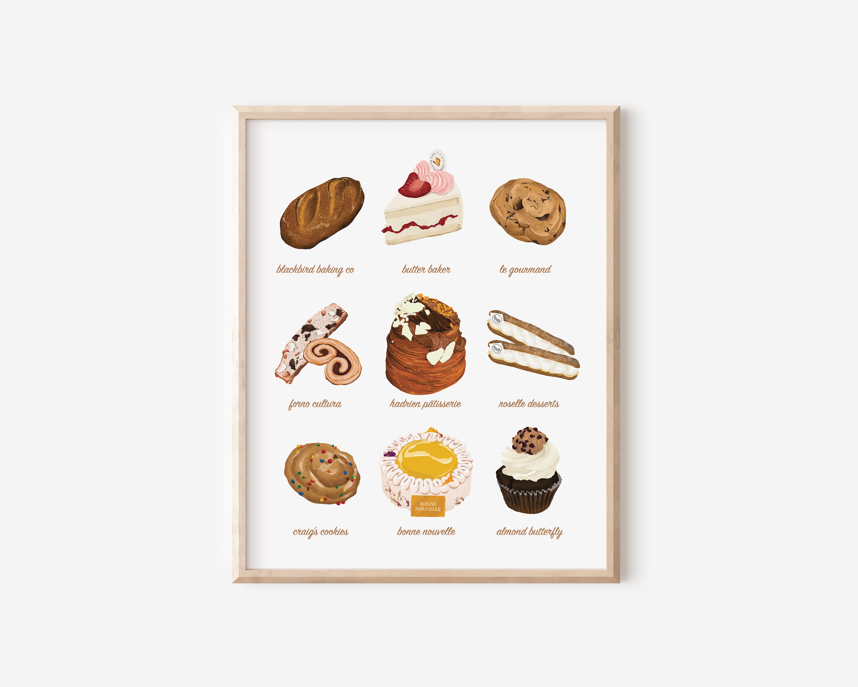 Sweet Treats Toronto Print