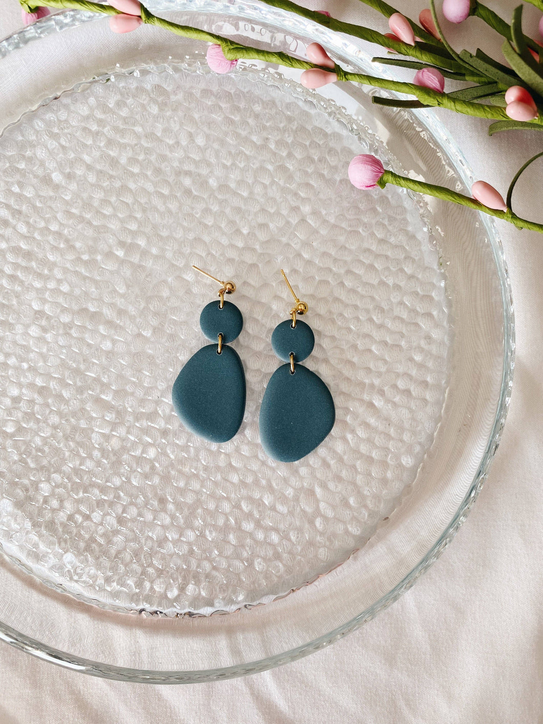 Selma - Spring Basics Collection - Hand Made Polymer Clay Earrings