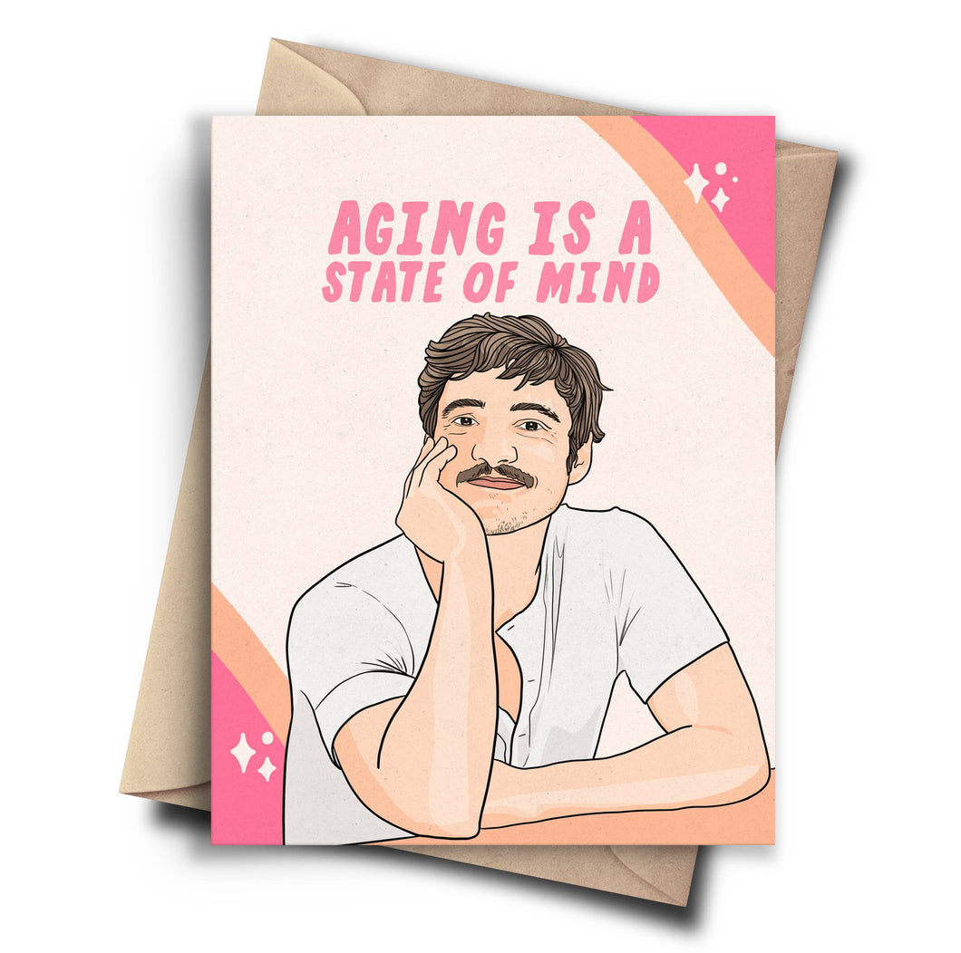 Pedro Pascal Funny Quote Birthday Card - Pop Culture Gift