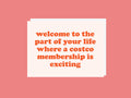Membership - Greeting Card