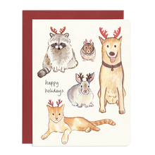 Load image into Gallery viewer, Holiday Antlers Card

