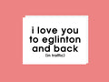 Eglinton - Greeting Card