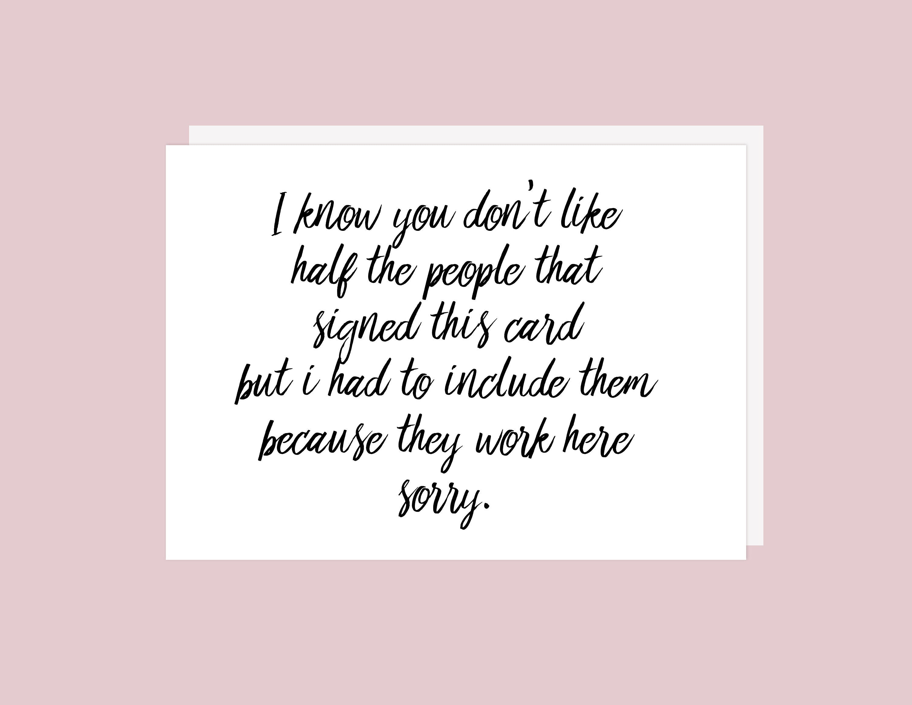 Coworker - Greeting Card