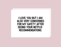 Show Recommendation Card - Greeting Card