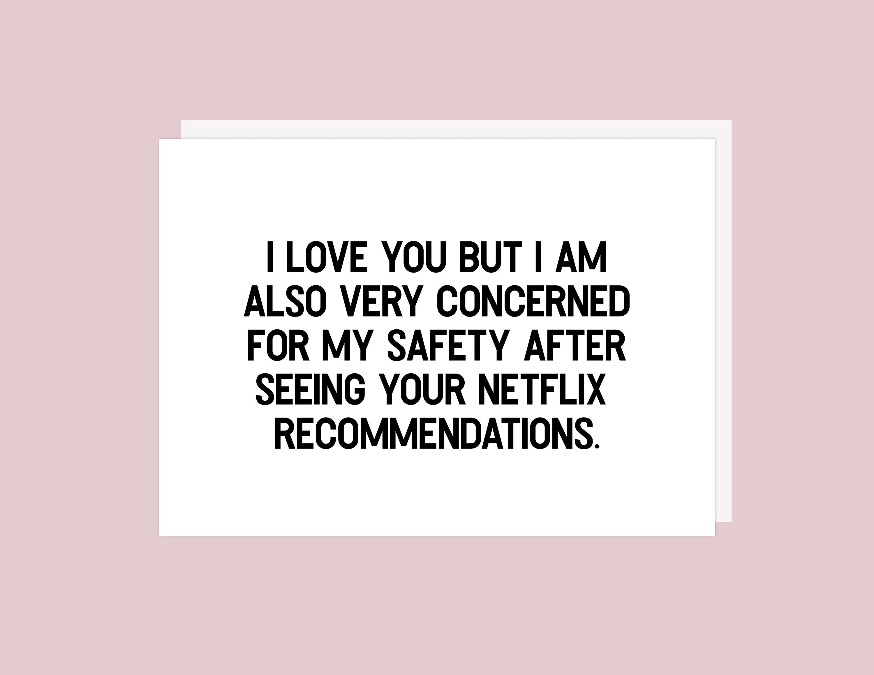 Show Recommendation Card - Greeting Card
