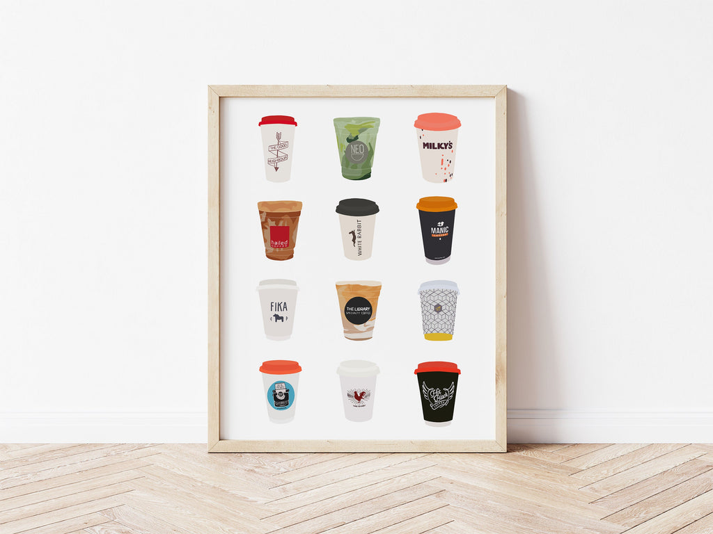 Toronto Coffee Shop Print V1