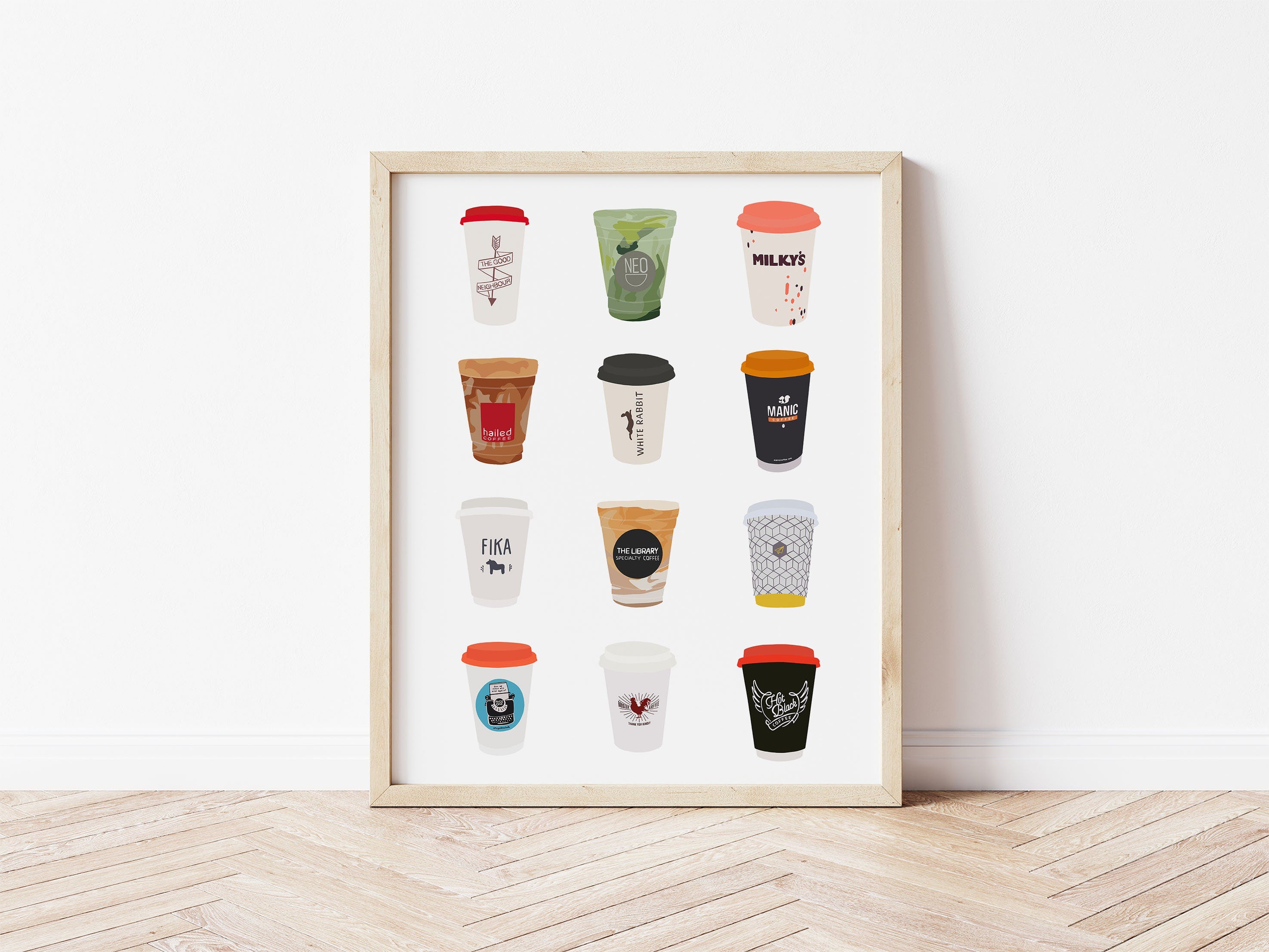 Toronto Coffee Shop Print V1
