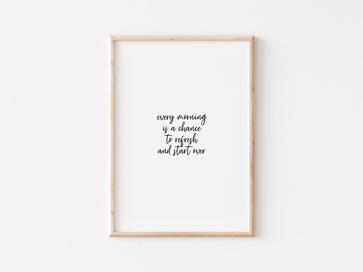Morning Print