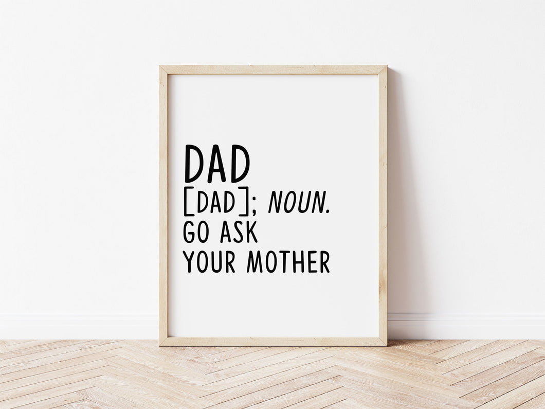 Dad Print