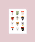 Toronto Coffee Shop V1 - Greeting Card