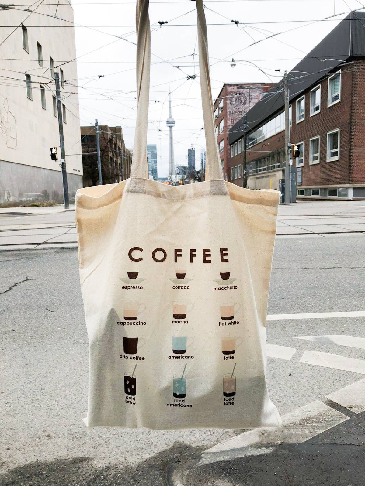 Tote Bag - Coffee Menu Tote Bag
