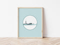 Toronto Blue Skyline Print