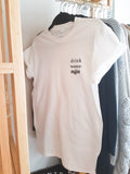 Drink Coffee White Tshirt
