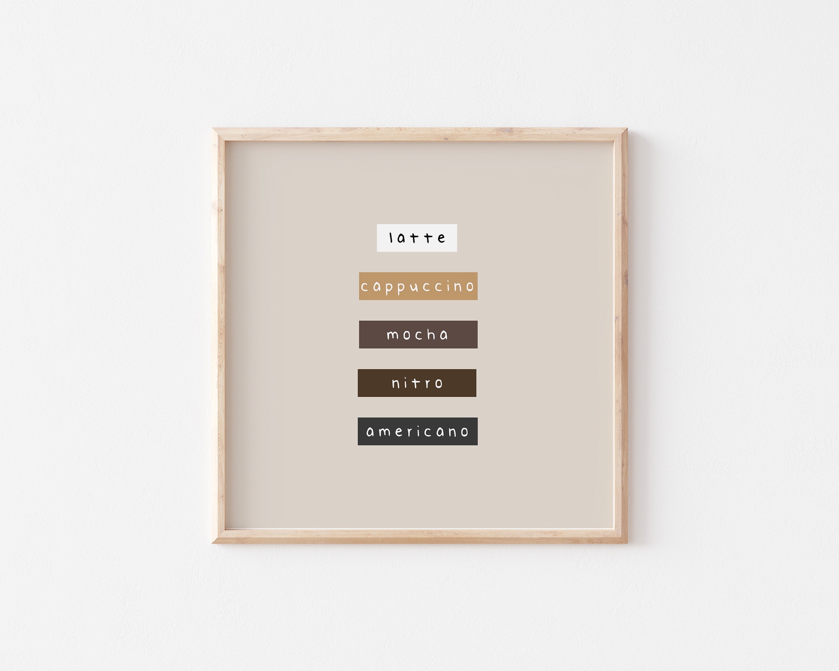 Coffee Mini Print