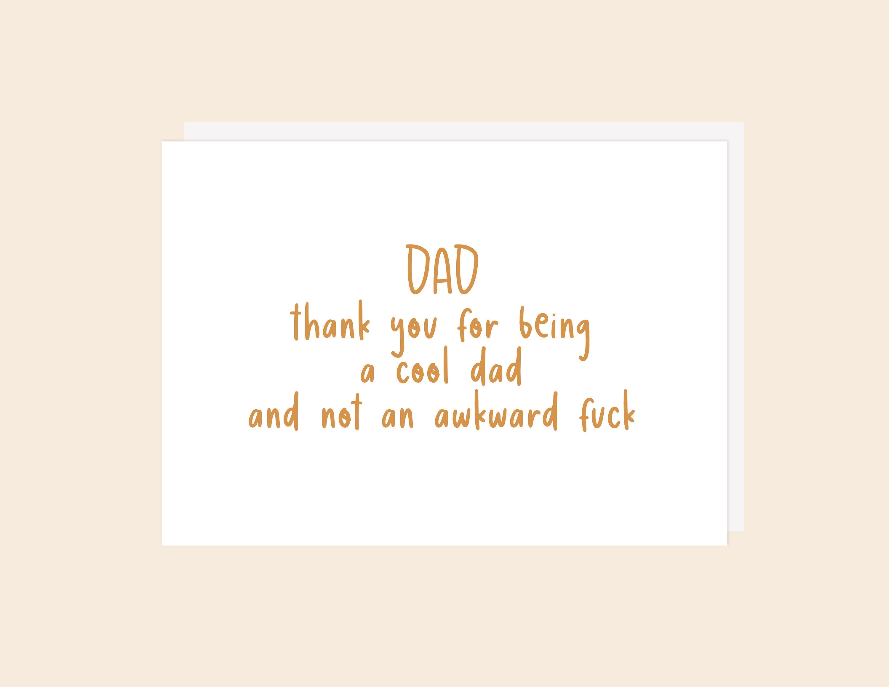 Cool Dad - Greeting Card