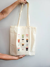 Load image into Gallery viewer, Tote Bag - Toronto Coffee Shops V1
