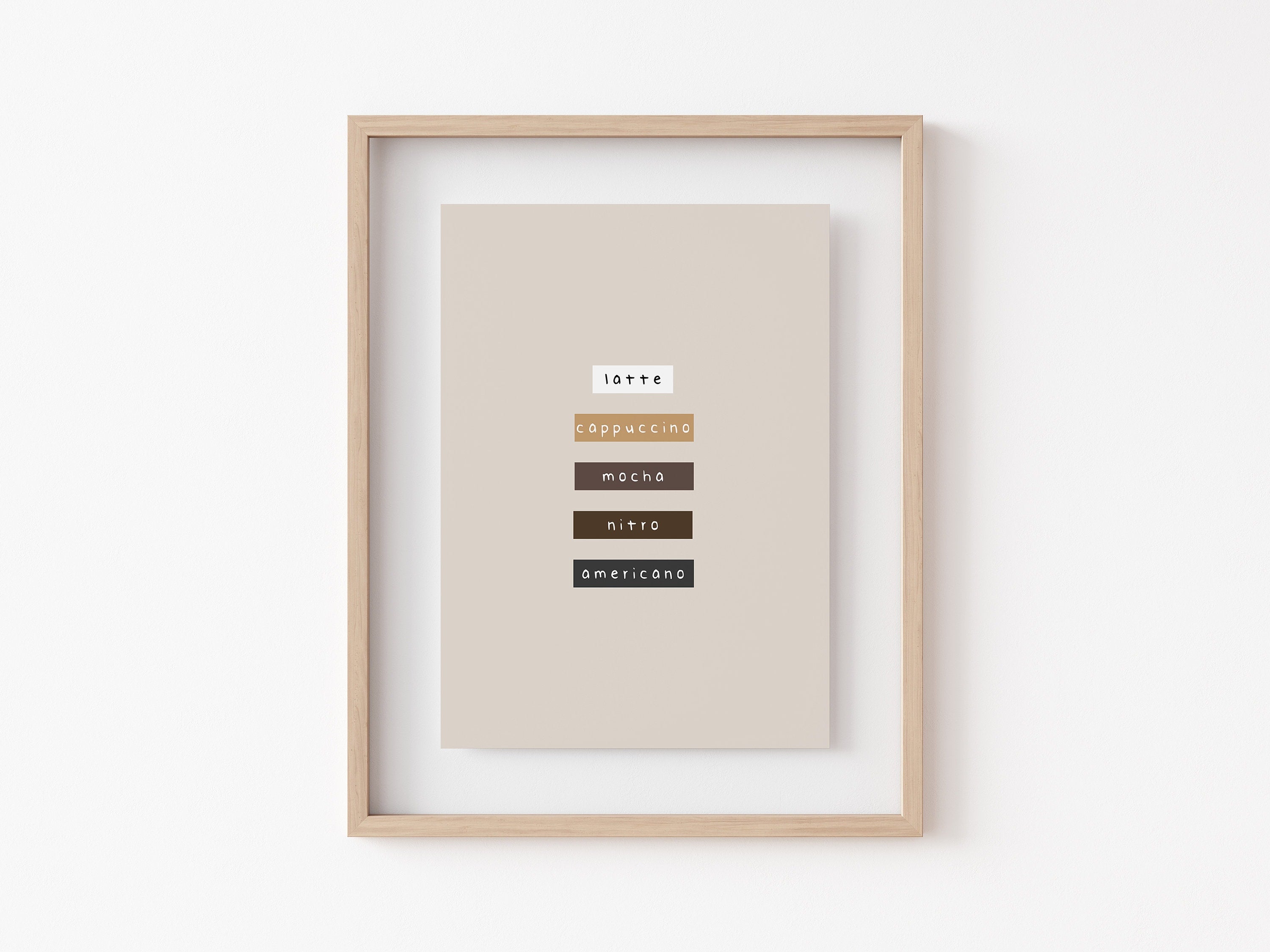 Coffee Mini Print