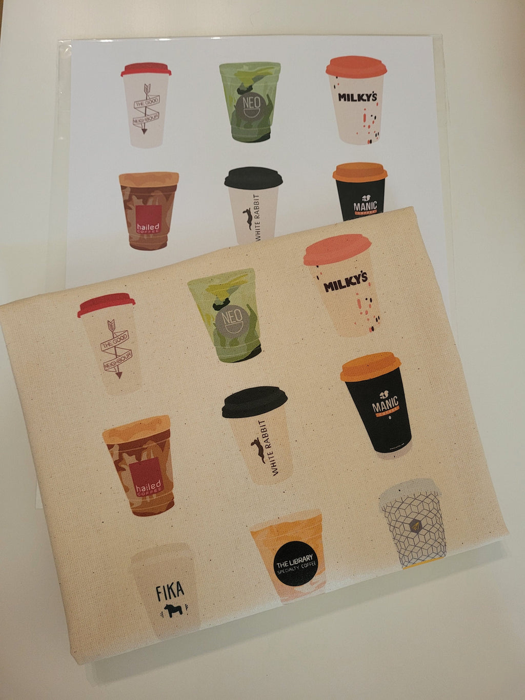 Tote Bag - Toronto Coffee Shops V1