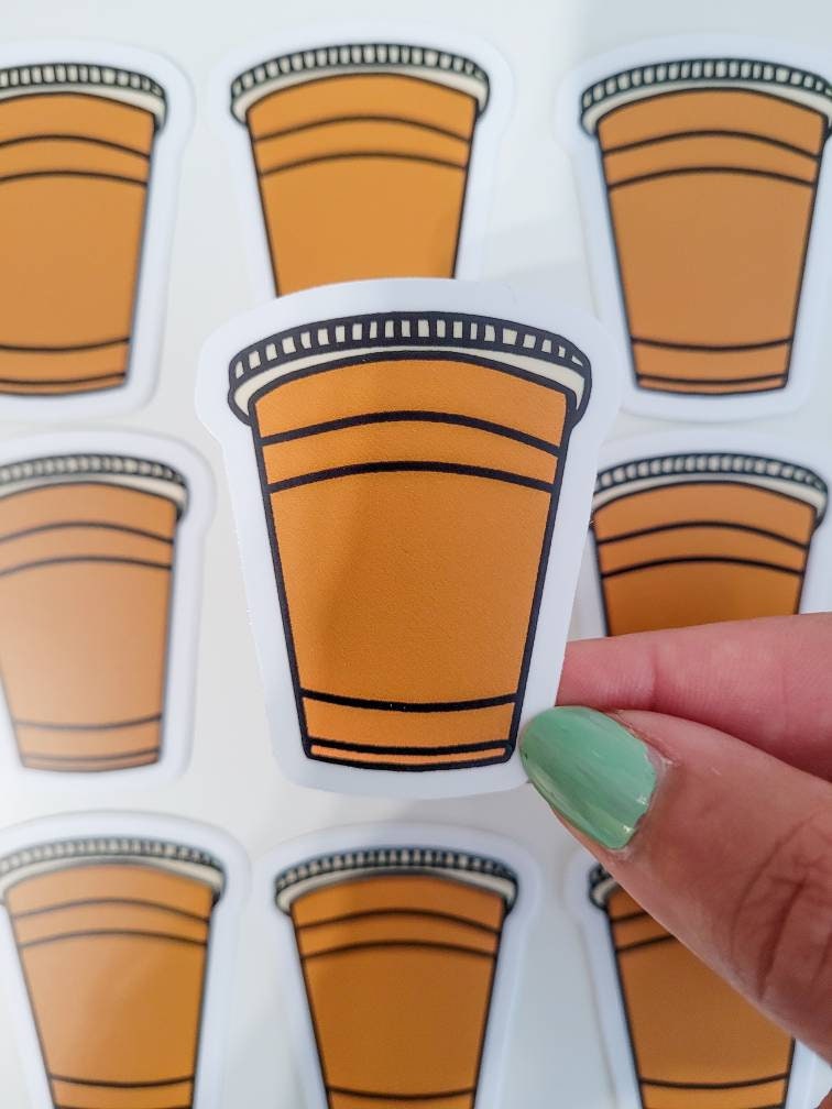 Iced Coffee Sticker