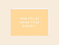 OMG Parents - Greeting Card