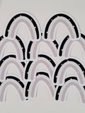 Black Rainbow Sticker