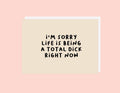 I'm Sorry - Greeting Card