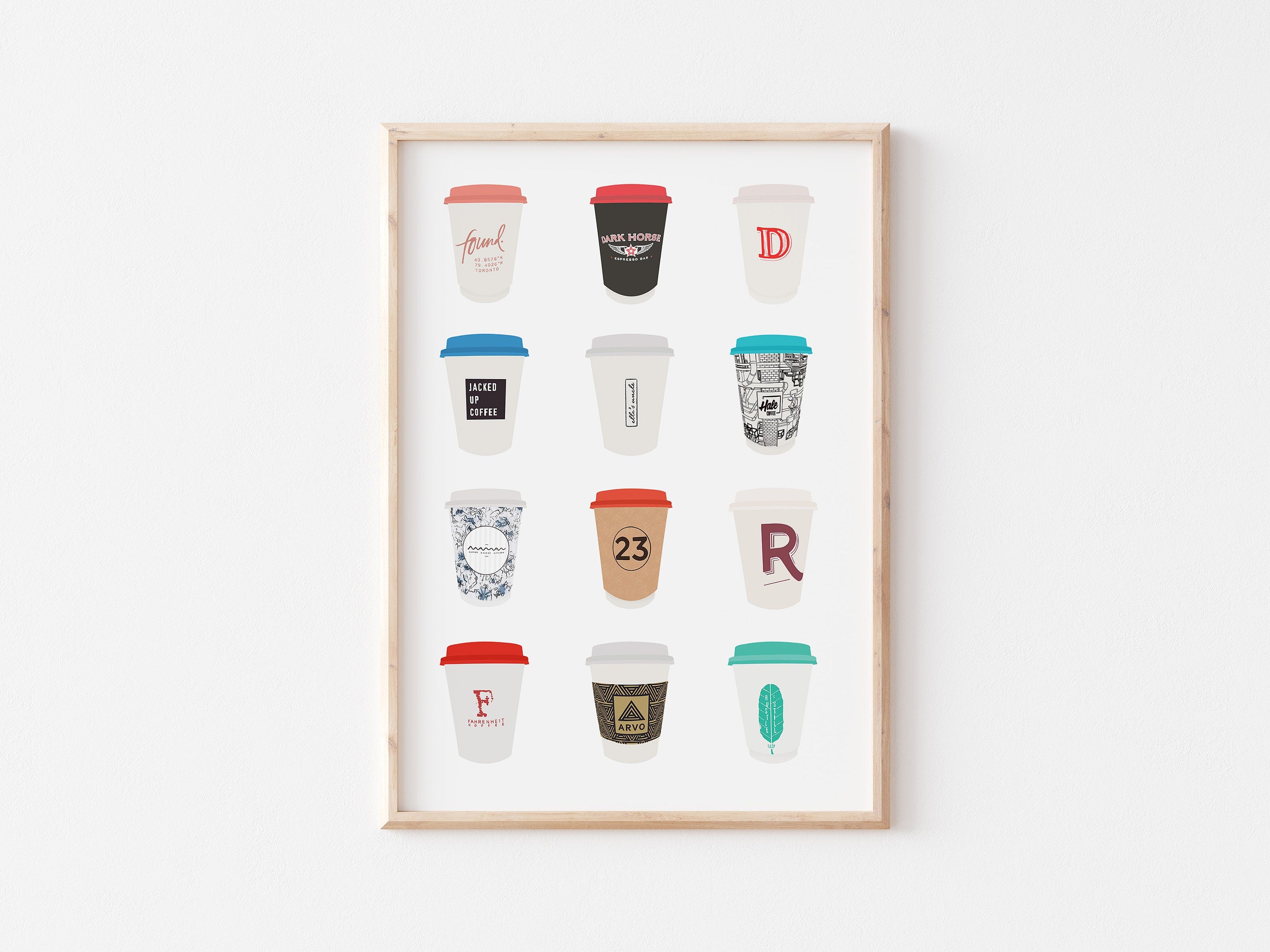 Toronto Coffee Shop Print V2